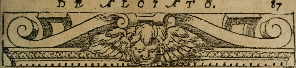 An illustration from Los emblemas de Alciato : traducidos en rhimas españolas ..., 1549, leaf 90