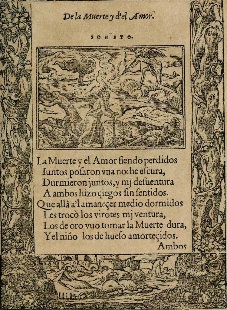 An illustration from Los emblemas de Alciato : traducidos en rhimas españolas ..., 1549, leaf 92