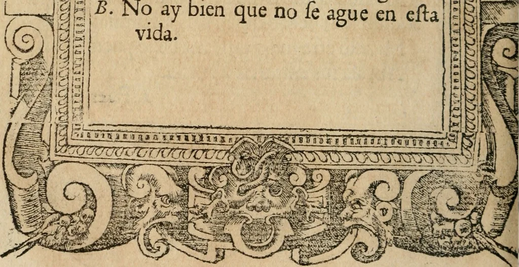 An illustration from Los emblemas de Alciato : traducidos en rhimas españolas ..., 1549, leaf 97