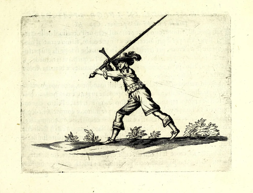 An illustration from Lo spadone, 1653, leaf 29