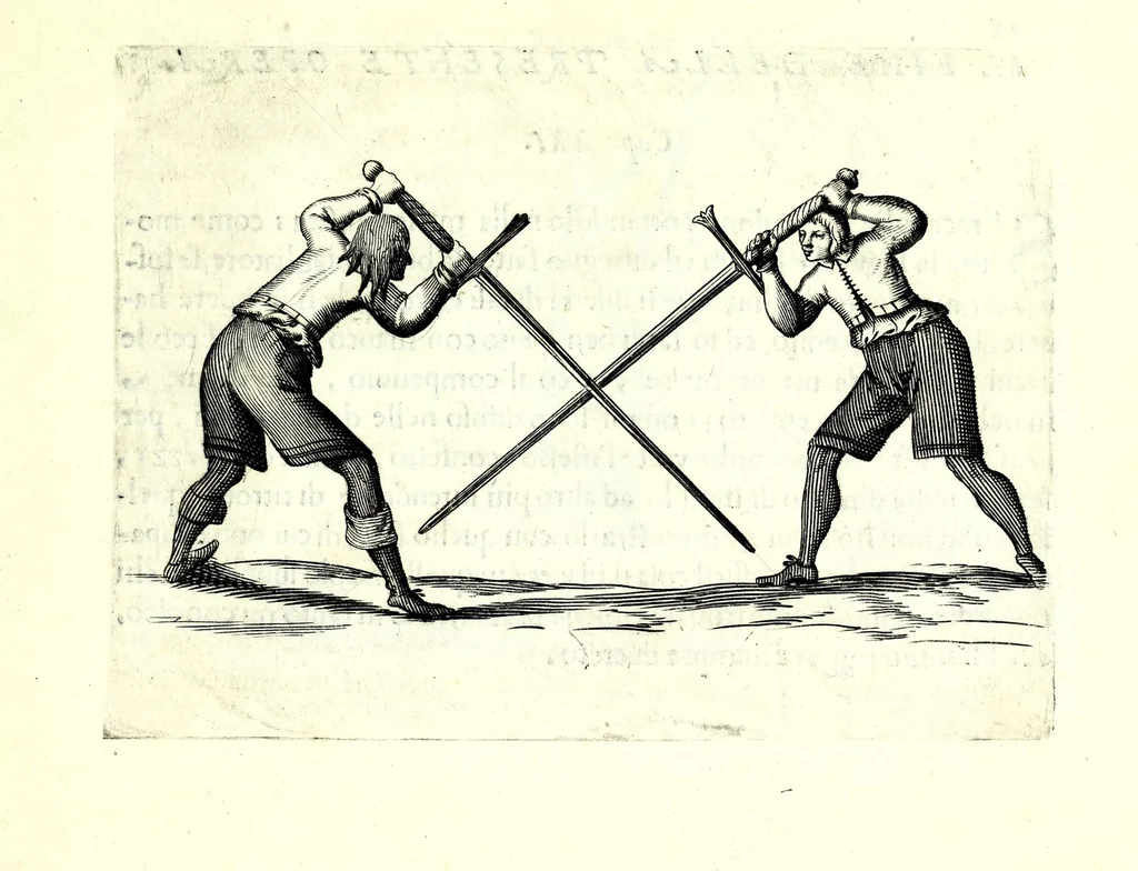 An illustration from Lo spadone, 1653, leaf 53