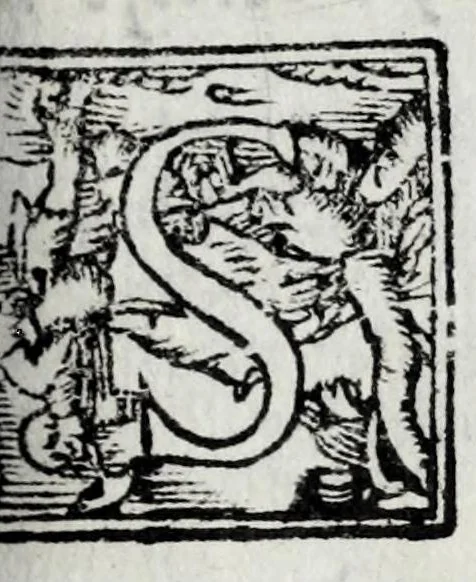 An illustration from Lo specchio di vera penitenzia di Fr. Iacopo Passauanti Fiorentino dell'Ordine de' predicatori : a miglior lezione ridotto, e dedicato al sereniss. principe di Toscana, 1681, leaf 19