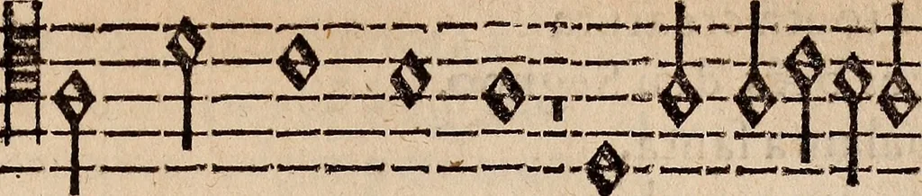 An illustration from Los psalmes de David metuts en rima / bernesa., 1583, leaf 100