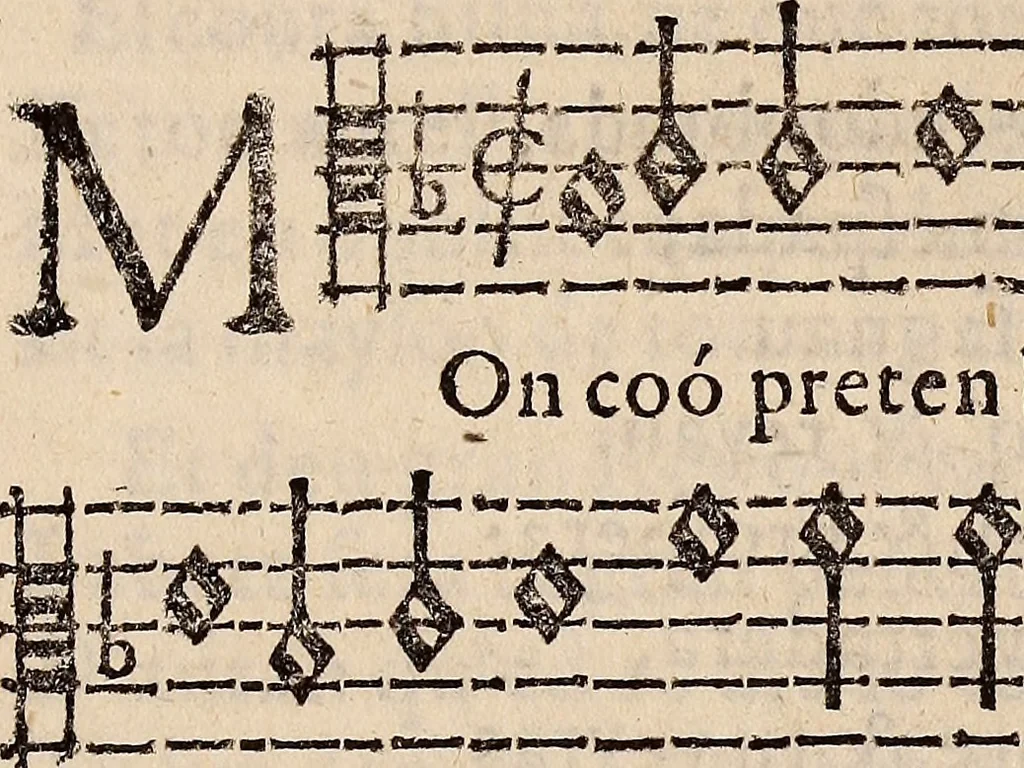 An illustration from Los psalmes de David metuts en rima / bernesa., 1583, leaf 140