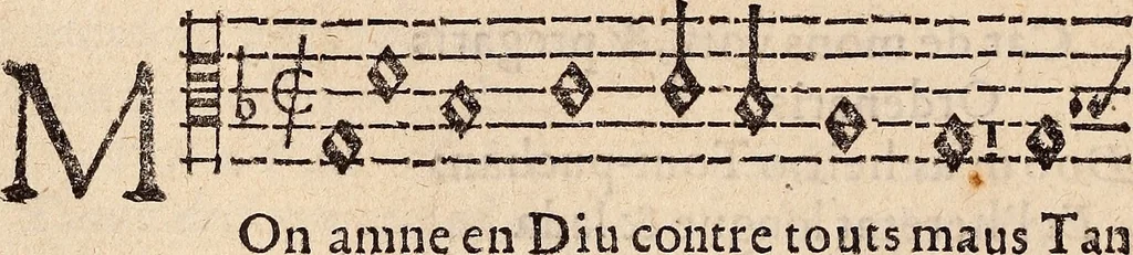 An illustration from Los psalmes de David metuts en rima / bernesa., 1583, leaf 181