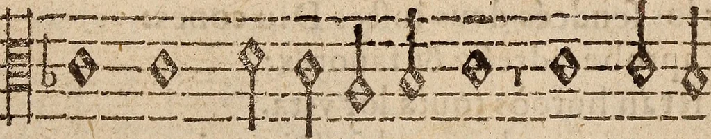 An illustration from Los psalmes de David metuts en rima / bernesa., 1583, leaf 20