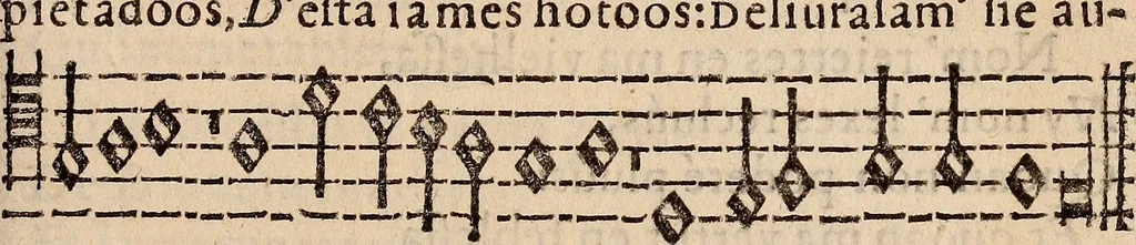 An illustration from Los psalmes de David metuts en rima / bernesa., 1583, leaf 208