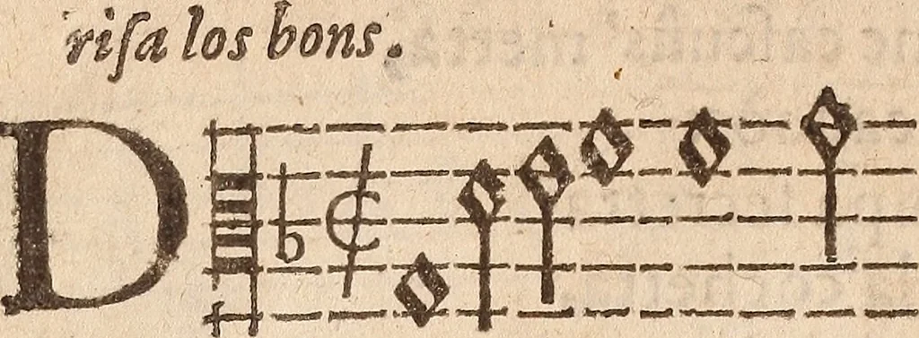 An illustration from Los psalmes de David metuts en rima / bernesa., 1583, leaf 29