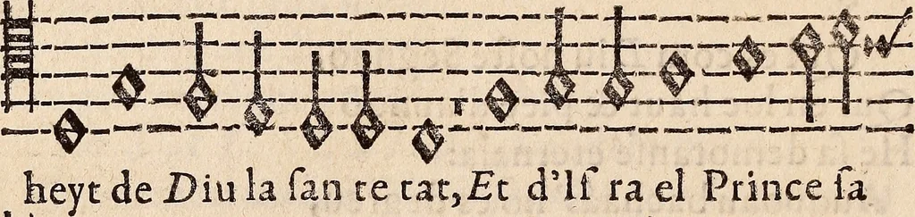 An illustration from Los psalmes de David metuts en rima / bernesa., 1583, leaf 335