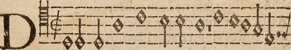 An illustration from Los psalmes de David metuts en rima / bernesa., 1583, leaf 38