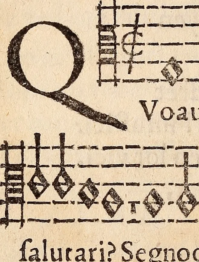 An illustration from Los psalmes de David metuts en rima / bernesa., 1583, leaf 51