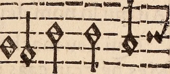 An illustration from Los psalmes de David metuts en rima / bernesa., 1583, leaf 53
