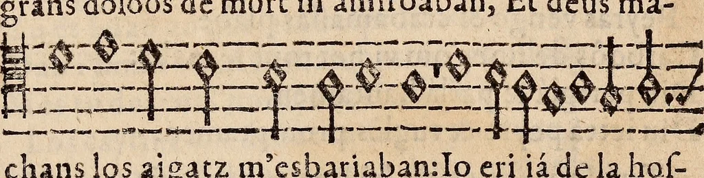 An illustration from Los psalmes de David metuts en rima / bernesa., 1583, leaf 58
