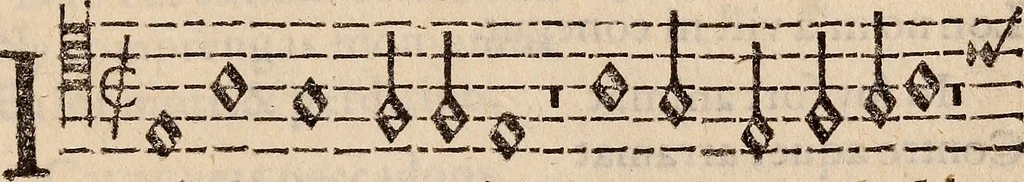 An illustration from Los psalmes de David metuts en rima / bernesa., 1583, leaf 80