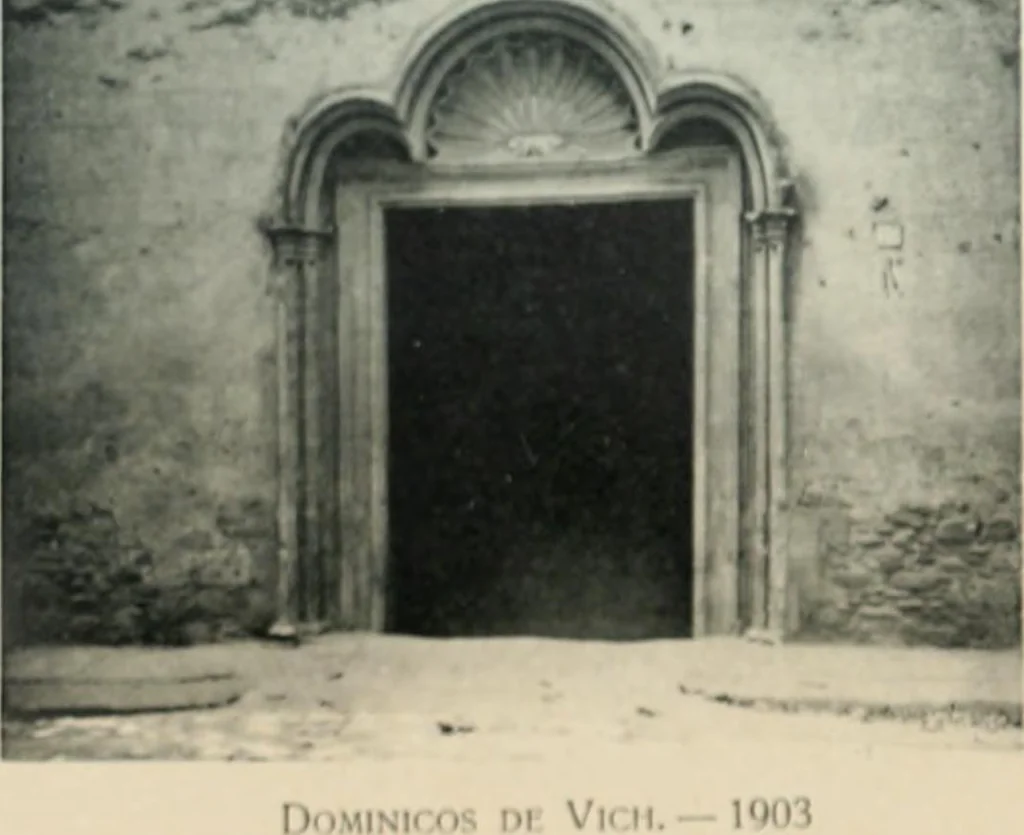 An illustration from Los religiosos en Cataluña durante la primera mitad del siglo 19, 1915, leaf 1078