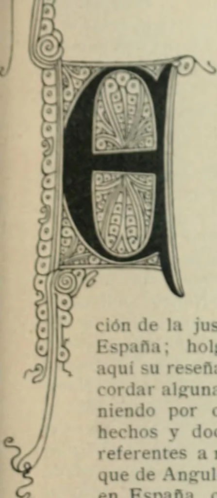 An illustration from Los religiosos en Cataluña durante la primera mitad del siglo 19, 1915, leaf 1346