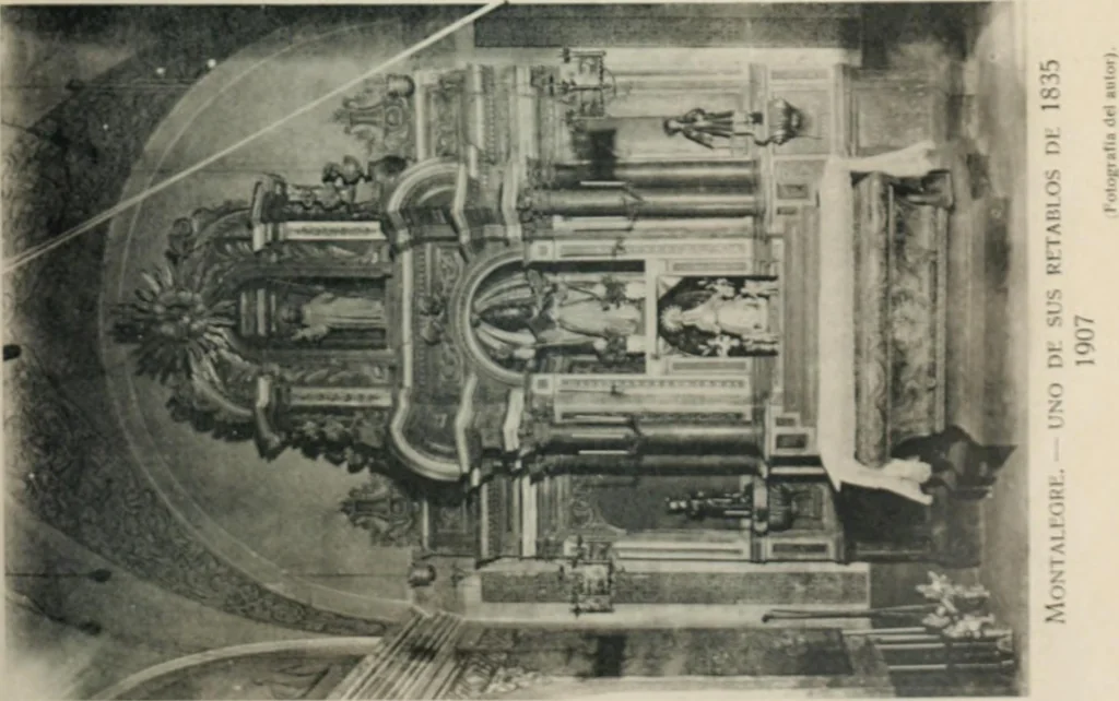 An illustration from Los religiosos en Cataluña durante la primera mitad del siglo 19, 1915, leaf 154