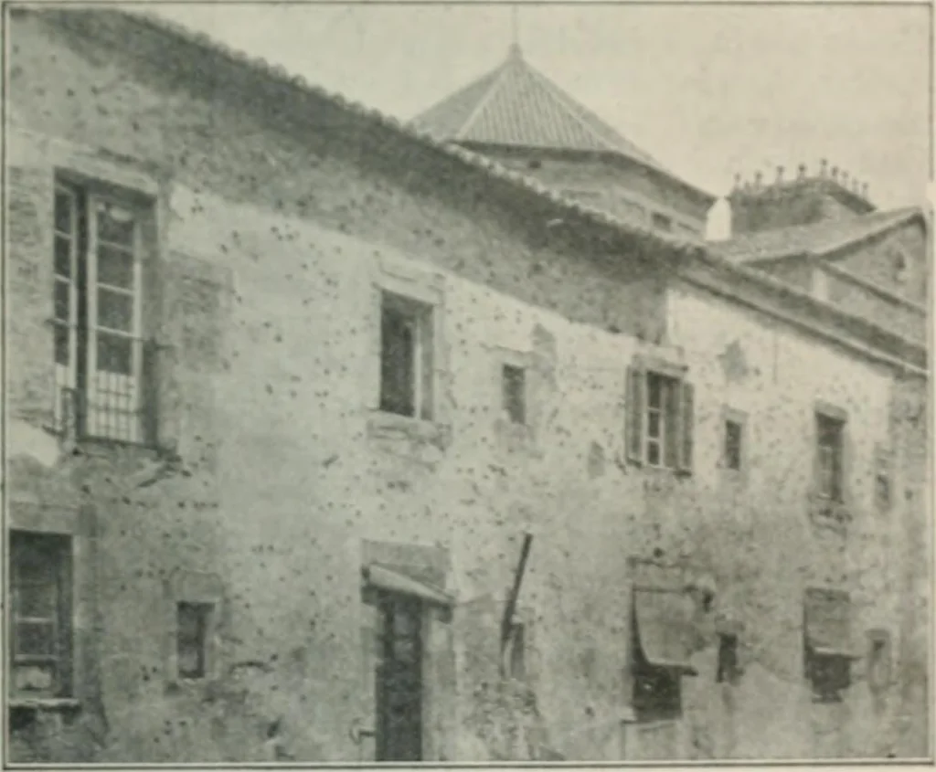 An illustration from Los religiosos en Cataluña durante la primera mitad del siglo 19, 1915, leaf 234