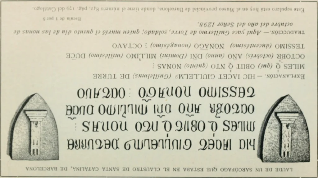 An illustration from Los religiosos en Cataluña durante la primera mitad del siglo 19, 1915, leaf 256