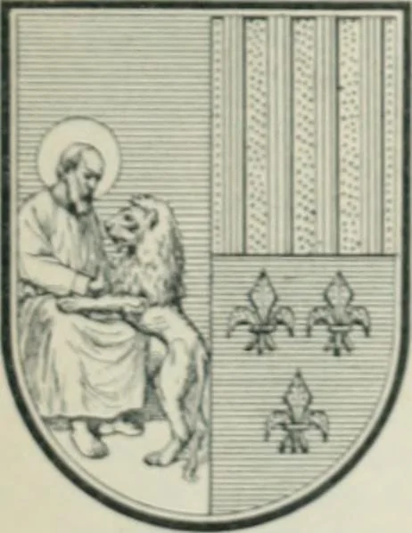 An illustration from Los religiosos en Cataluña durante la primera mitad del siglo 19, 1915, leaf 354