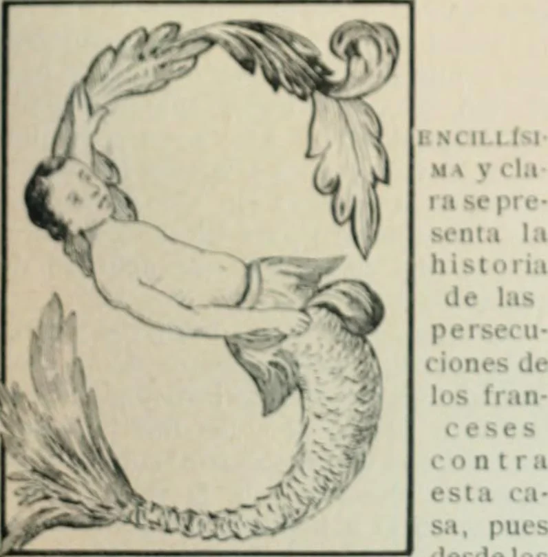 An illustration from Los religiosos en Cataluña durante la primera mitad del siglo 19, 1915, leaf 464