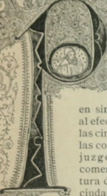 An illustration from Los religiosos en Cataluña durante la primera mitad del siglo 19, 1915, leaf 700