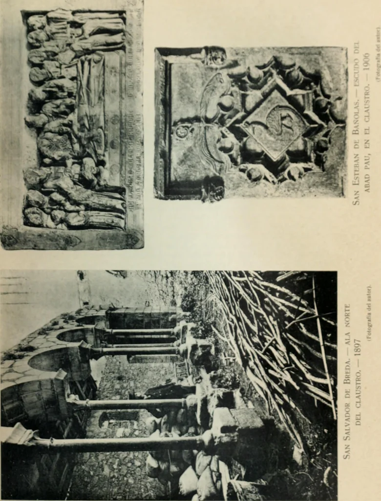 An illustration from Los religiosos en Cataluña durante la primera mitad del siglo 19, 1915, leaf 806