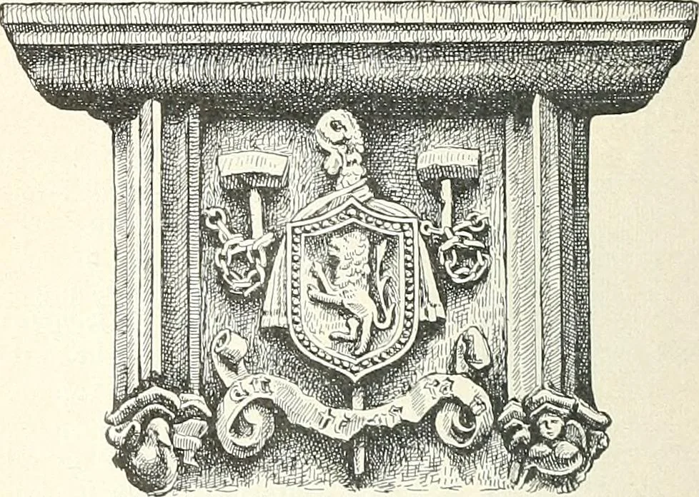 An illustration from Los religiosos en Cataluña durante la primera mitad del siglo 19, 1915, leaf 823