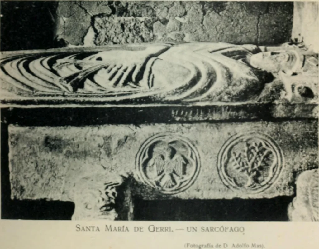 An illustration from Los religiosos en Cataluña durante la primera mitad del siglo 19, 1915, leaf 828