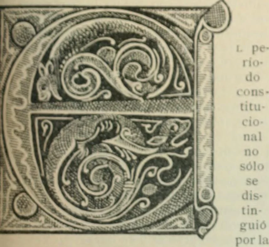 An illustration from Los religiosos en Cataluña durante la primera mitad del siglo 19, 1915, leaf 864