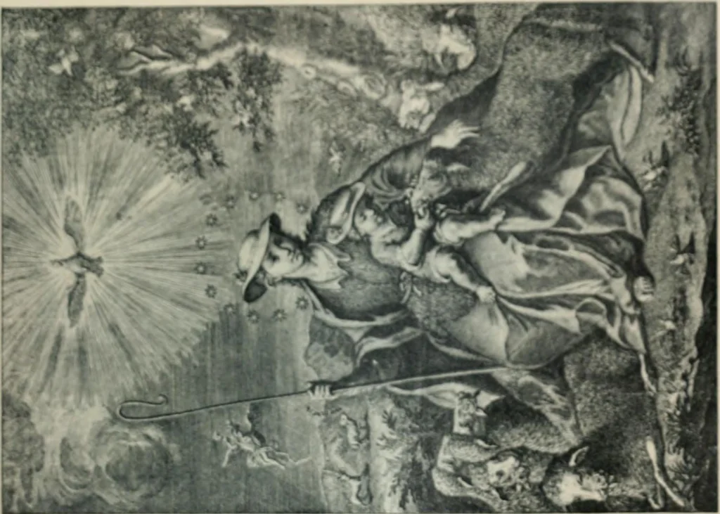 An illustration from Los religiosos en Cataluña durante la primera mitad del siglo 19, 1915, leaf 996