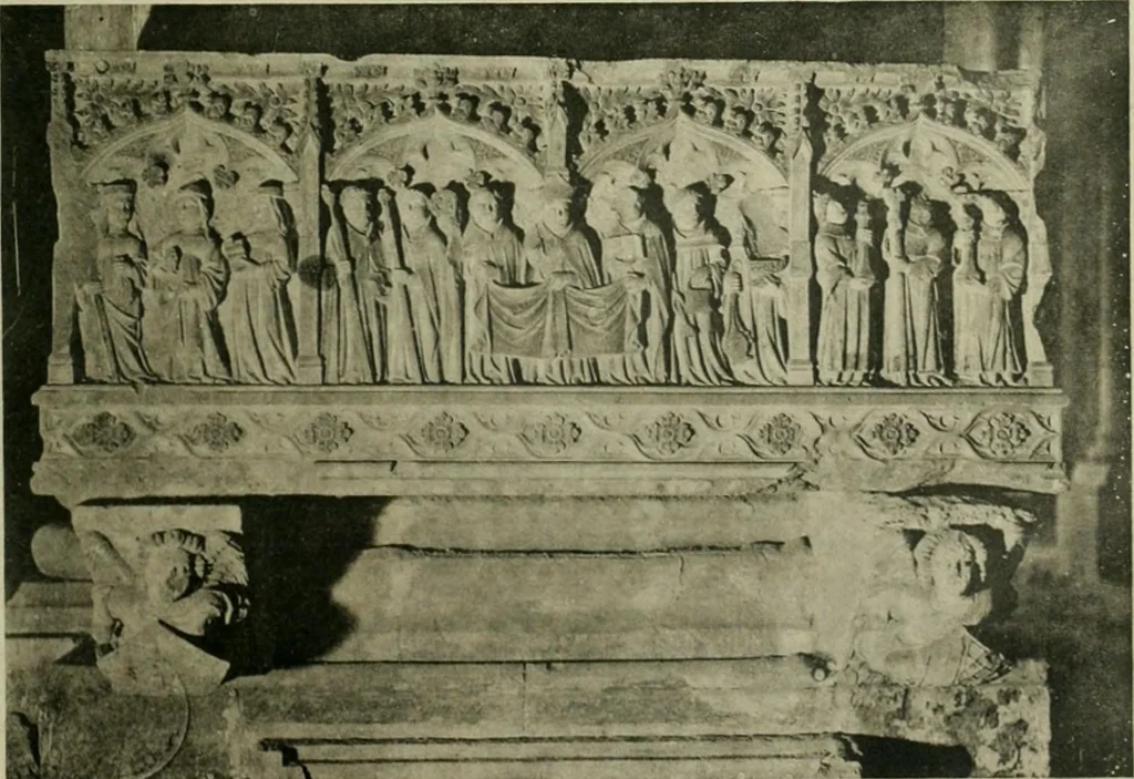An illustration from Los religiosos en Cataluña durante la primera mitad del siglo 19, 1915, leaf 326