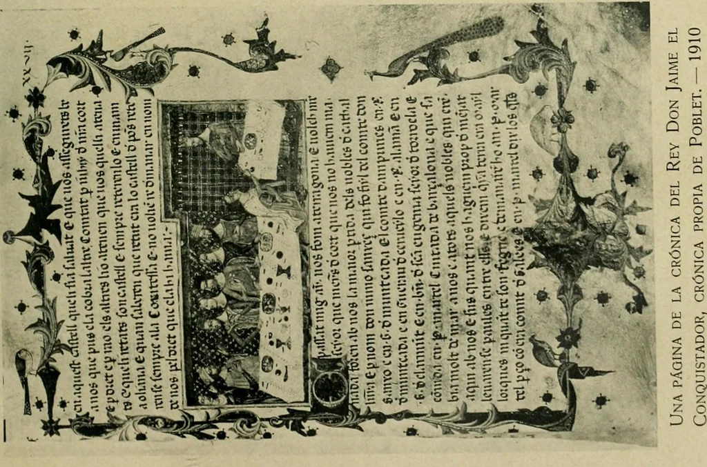 An illustration from Los religiosos en Cataluña durante la primera mitad del siglo 19, 1915, leaf 356