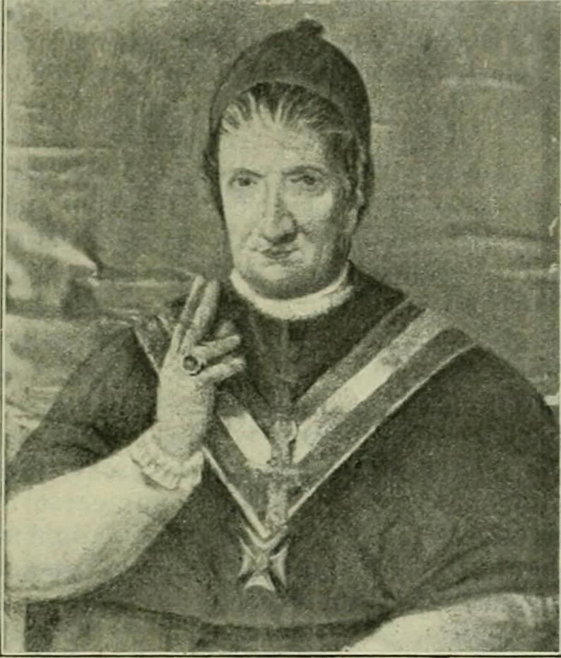 An illustration from Los religiosos en Cataluña durante la primera mitad del siglo 19, 1915, leaf 432