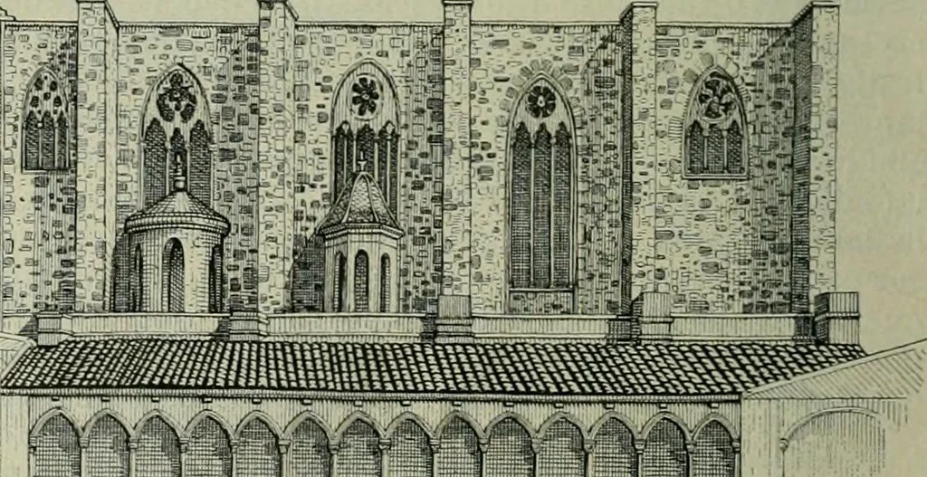 An illustration from Los religiosos en Cataluña durante la primera mitad del siglo 19, 1915, leaf 671