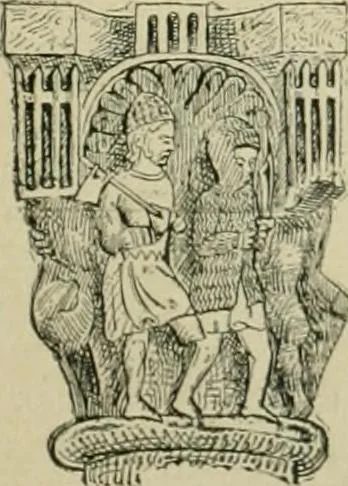 An illustration from Los religiosos en Cataluña durante la primera mitad del siglo 19, 1915, leaf 88