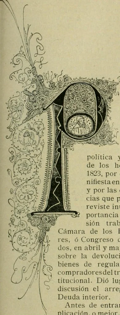 An illustration from Los religiosos en Cataluña durante la primera mitad del siglo 19, 1915, leaf 92