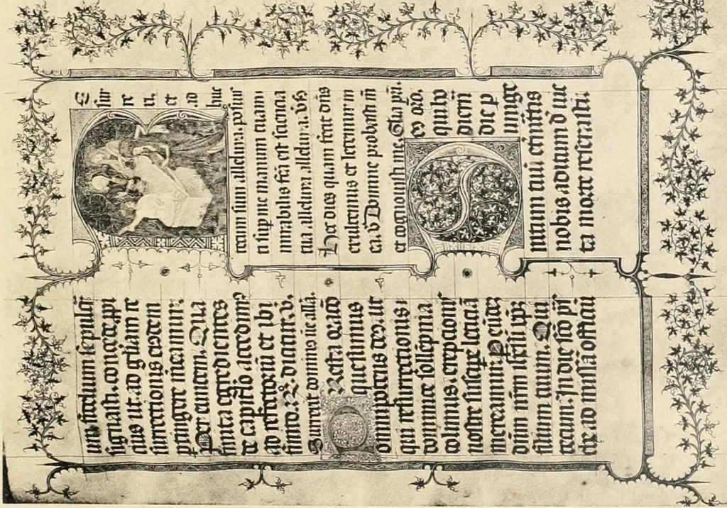 An illustration from Los religiosos en Cataluña durante la primera mitad del siglo 19, 1915, leaf 112