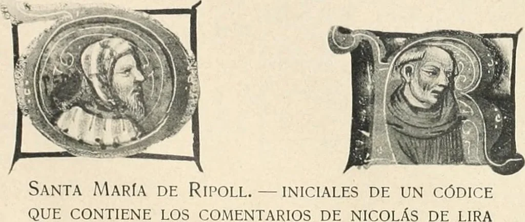 An illustration from Los religiosos en Cataluña durante la primera mitad del siglo 19, 1915, leaf 250