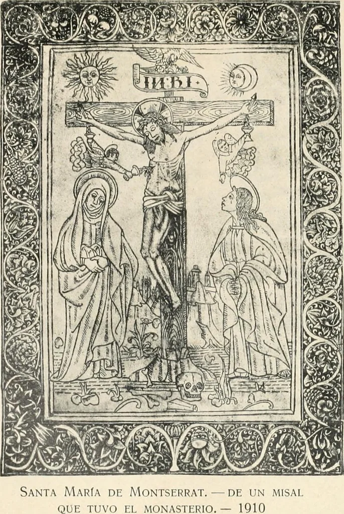 An illustration from Los religiosos en Cataluña durante la primera mitad del siglo 19, 1915, leaf 294