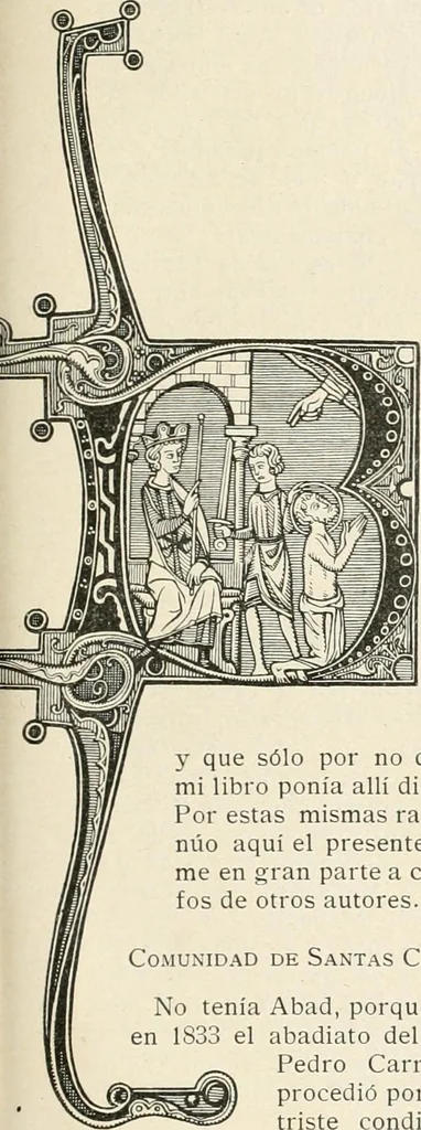 An illustration from Los religiosos en Cataluña durante la primera mitad del siglo 19, 1915, leaf 408