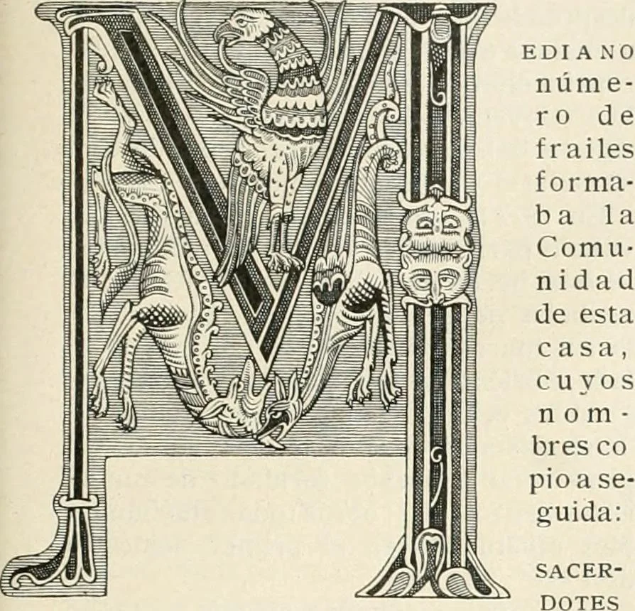 An illustration from Los religiosos en Cataluña durante la primera mitad del siglo 19, 1915, leaf 538