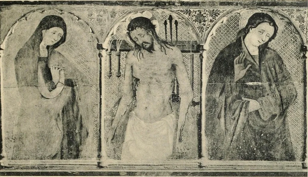 An illustration from Los religiosos en Cataluña durante la primera mitad del siglo 19, 1915, leaf 584