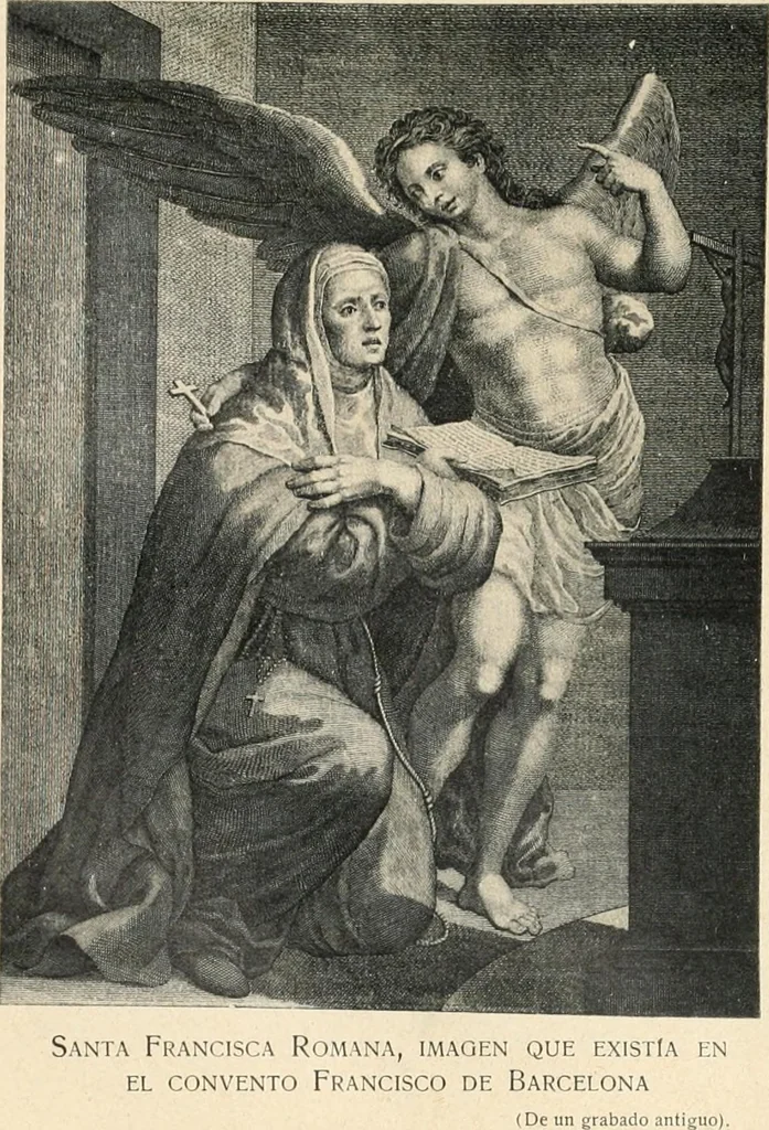 An illustration from Los religiosos en Cataluña durante la primera mitad del siglo 19, 1915, leaf 584