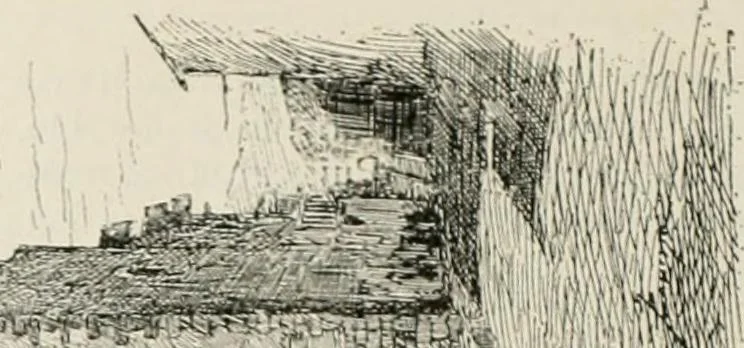 An illustration from Los religiosos en Cataluña durante la primera mitad del siglo 19, 1915, leaf 705