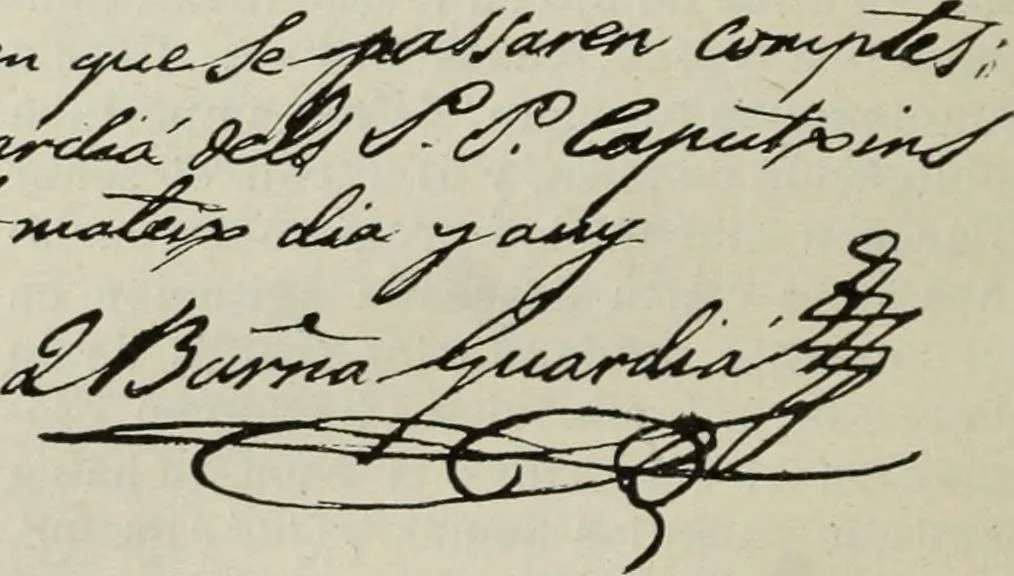 An illustration from Los religiosos en Cataluña durante la primera mitad del siglo 19, 1915, leaf 209