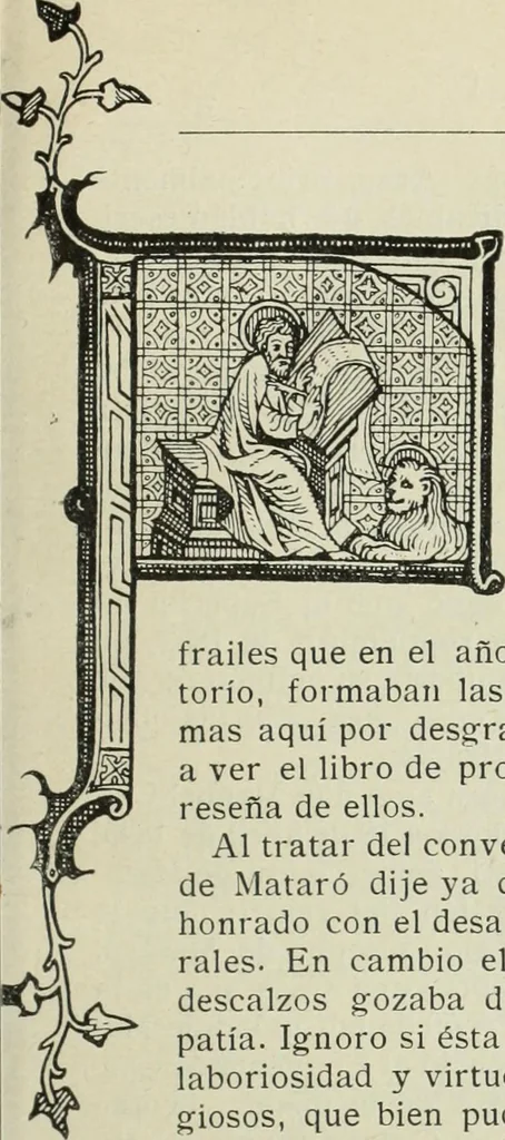 An illustration from Los religiosos en Cataluña durante la primera mitad del siglo 19, 1915, leaf 312
