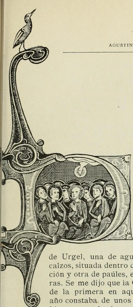 An illustration from Los religiosos en Cataluña durante la primera mitad del siglo 19, 1915, leaf 342