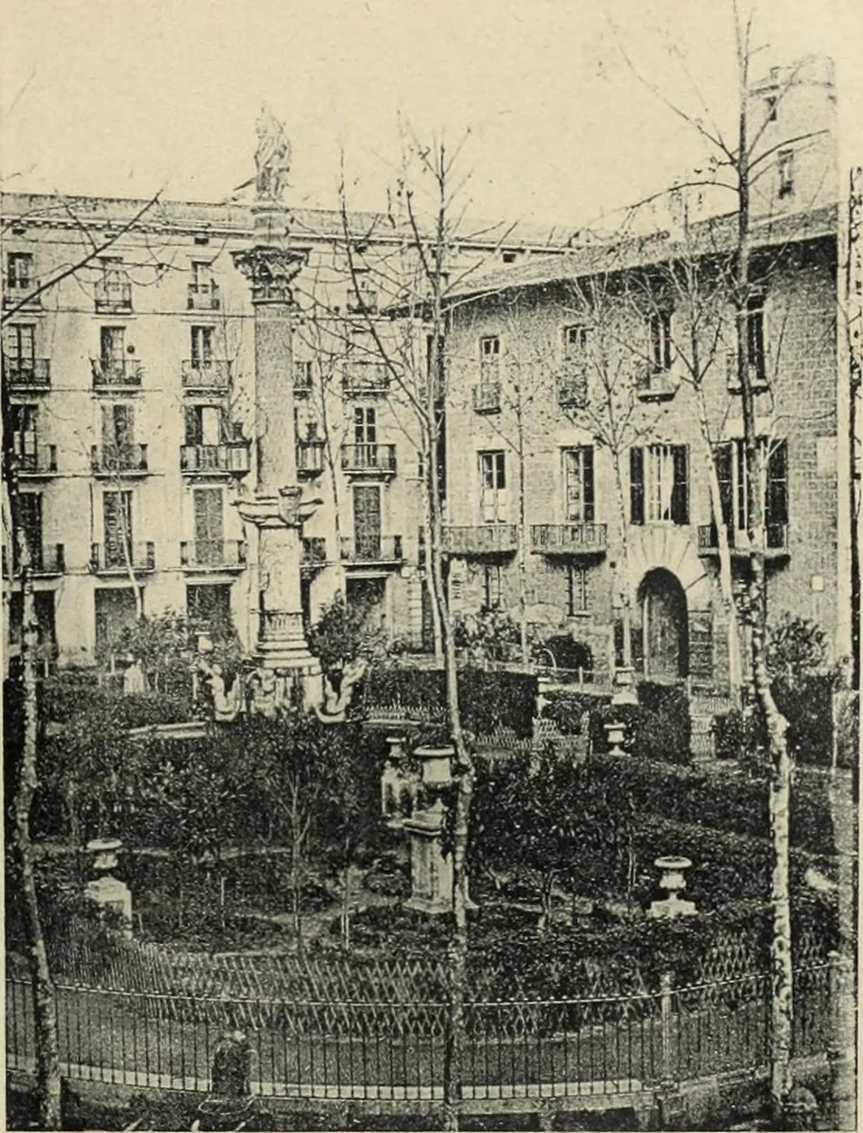 An illustration from Los religiosos en Cataluña durante la primera mitad del siglo 19, 1915, leaf 418