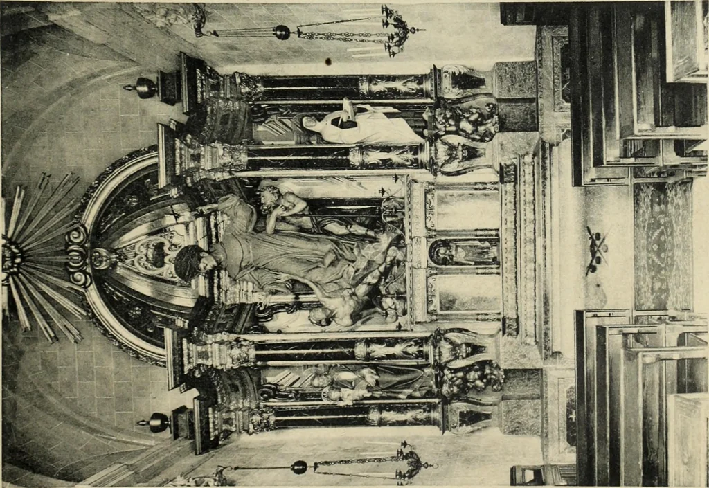 An illustration from Los religiosos en Cataluña durante la primera mitad del siglo 19, 1915, leaf 460